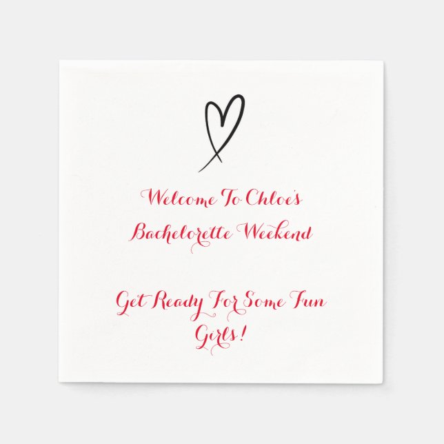 GUARDANAPO DE PAPEL NOIVADINHA (Frente)