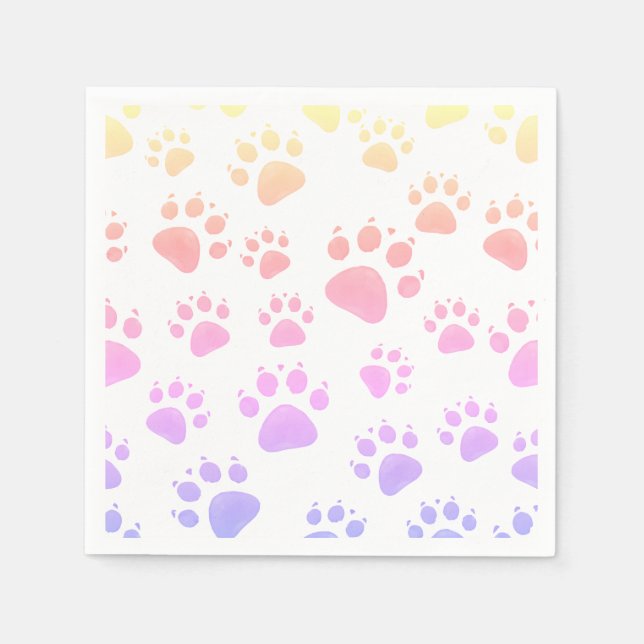 Guardanapo De Papel Noivado das Crianças do Festa (Frente)