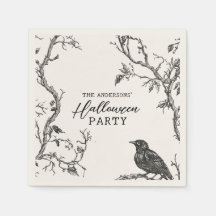 Nome da Família Festa de Halloween em estilo Gótic