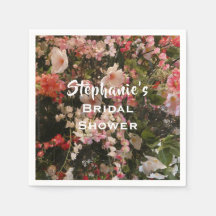 Nome de Chuveiro de Noiva Floral Flores Brancas e 