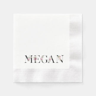 Guardanapo De Papel Nome Megan