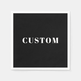 Guardanapo De Papel Nome Personalizado com Estilo ou outro Texto | Pre