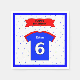 Guardanapo De Papel nome personalizado da festa de aniversário 6