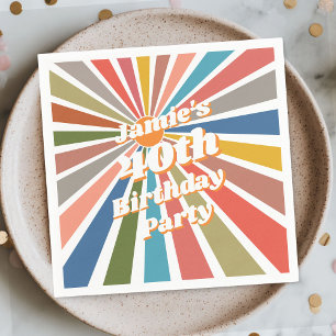 Guardanapo De Papel Nome Personalizado Decoração de Mesa de Festa Dive