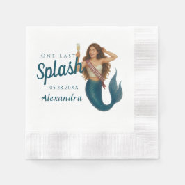Guardanapo De Papel Nome Personalizado Sereia Bachelorette
