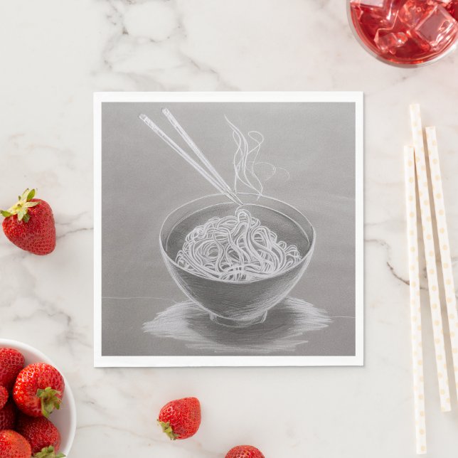 Guardanapo De Papel Noodles - Standard Luncheon Paper Napkins (Insitu)