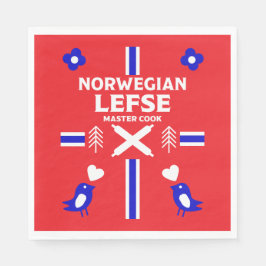 Guardanapo De Papel Norueguês - Esquerda Flatpão Apron