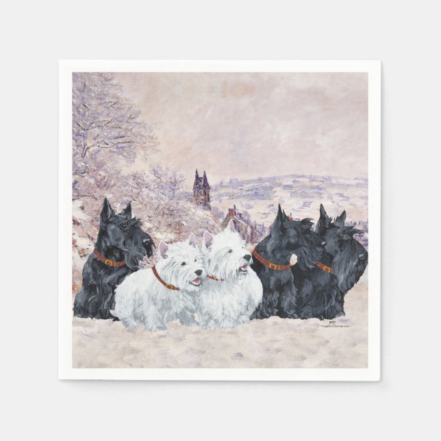 Guardanapo De Papel Nós Cinco Invernos (Frente)