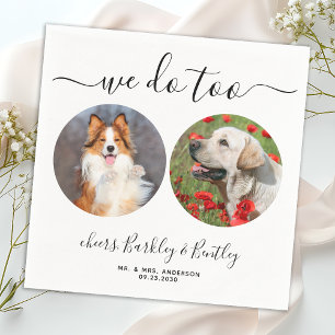Guardanapo De Papel Nós Personalizamos Demais 2 Fotos De Casamento De