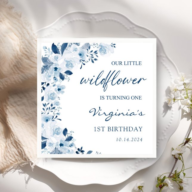 Guardanapo De Papel Nossa Pequena Festa de primeiro aniversario de Beb (Criador carregado)