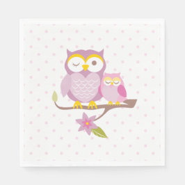 Guardanapo De Papel Nossos Chás de fraldas De Garota Doce Napkin