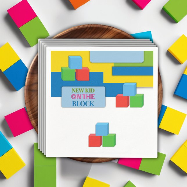 Guardanapo De Papel Nova Criança No Chá de fraldas De Foster De Adoção (Criador carregado)