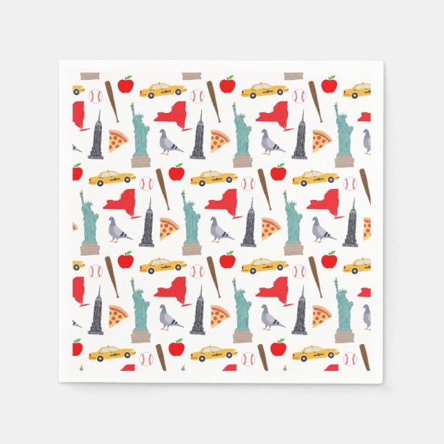 Guardanapo De Papel Nova Iorque (Frente)