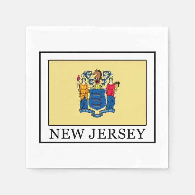 Guardanapo De Papel Nova Jersey (Frente)