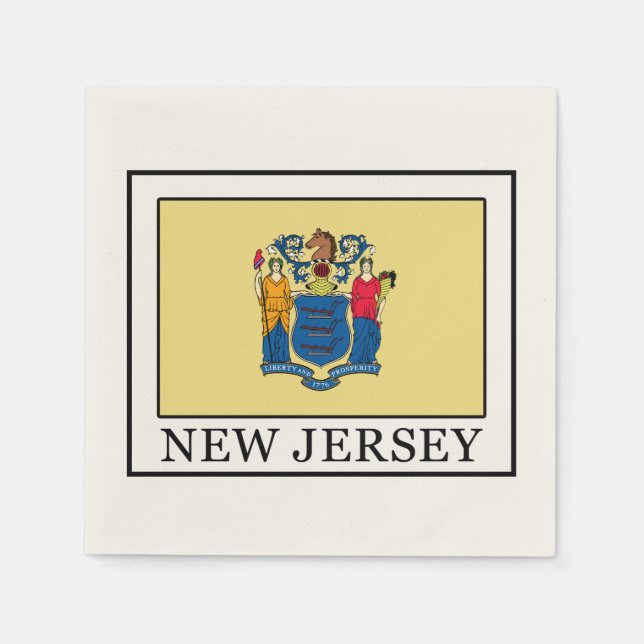 Guardanapo De Papel Nova Jersey (Frente)