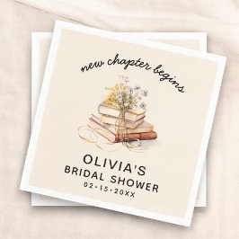 Guardanapo De Papel Novo Capítulo Começa Chuveiro de Noiva
