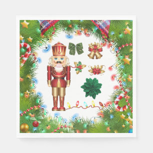 Guardanapo De Papel Nozes de Natal_GC - Guardas de Papel