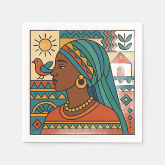 Guardanapo De Papel Nubiano