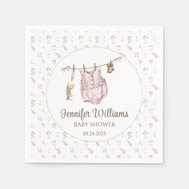 Guardanapo De Papel Núcleos de papel para chá de fraldas (Frente)