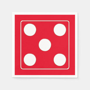 Guardanapo De Papel Números de pílulas brancas 5 + seu traseiro.