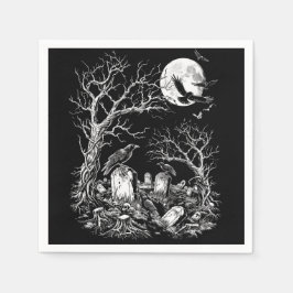 Guardanapo De Papel Nunca mais Cemitério