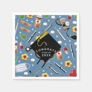 Guardanapo De Papel Nursing School Graduation Napkins