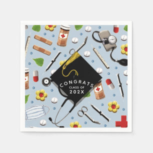 Guardanapo De Papel Nursing School Graduation Napkins