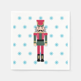 Guardanapo De Papel Nutcracker Balé Ilustração Snowflake Napkins