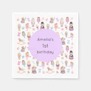 Guardanapo De Papel Nutcracker Birthday