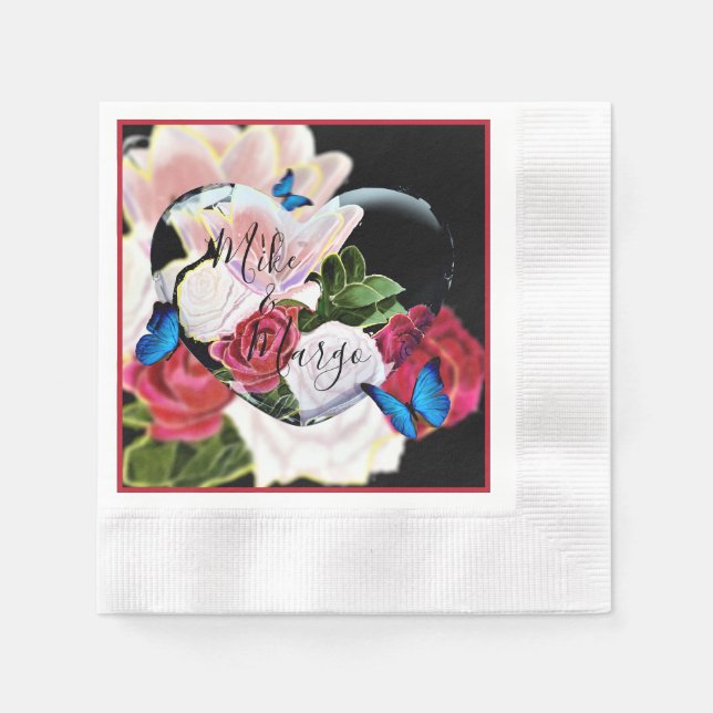 Guardanapo De Papel O Amor De Verão Está No Ar (Frente)