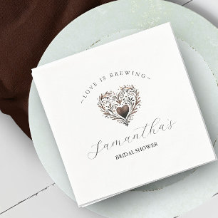 Guardanapo De Papel O amor é criar Chá de panela