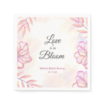 O amor está em flor Água-forte Floral Chuveiro de 