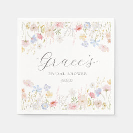 Guardanapo De Papel O Amor Está No Bloom Chá de panela.