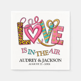 Guardanapo De Papel O Amor Está No Casamento Aéreo