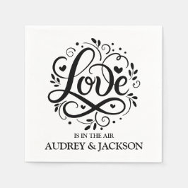 Guardanapo De Papel O Amor Está No Casamento Aéreo