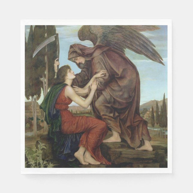 Guardanapo De Papel O Anjo da Morte (Compaixão no Fim da Vida) (Frente)