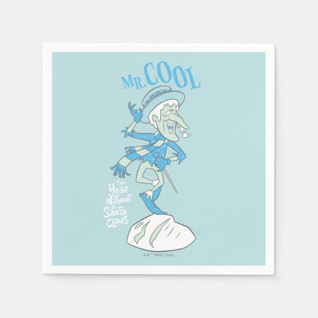 GUARDANAPO DE PAPEL O ANO SEM SANTA CLAUS™ | LEGAL (Frente)