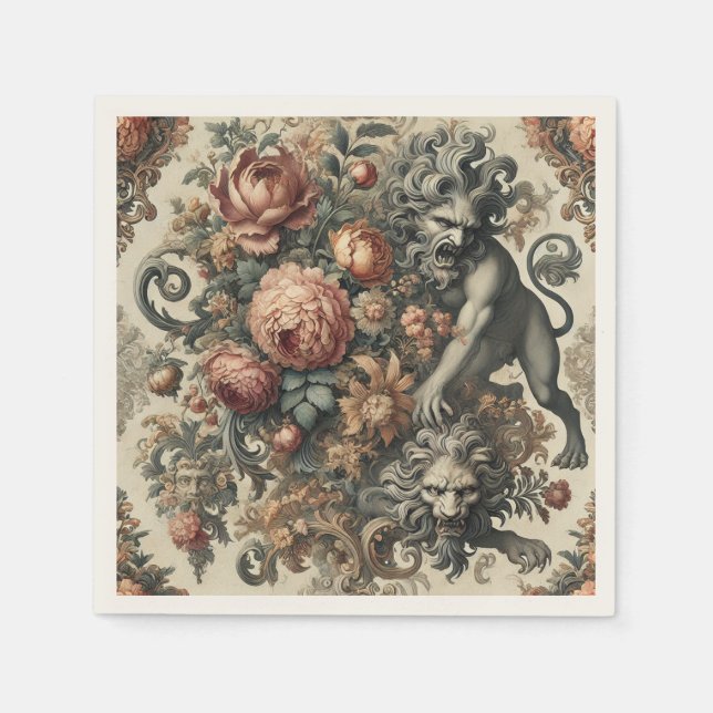 Guardanapo De Papel O Apex Arcana - Mito Floral (Frente)