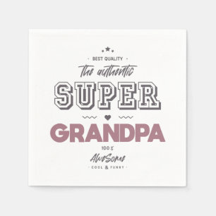 Guardanapo De Papel O autêntico super-avô
