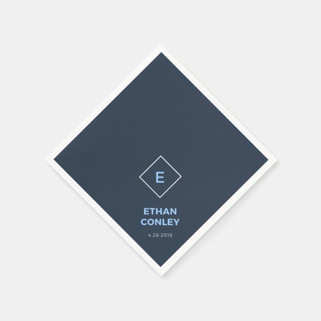 Guardanapo De Papel O Bar de Ethan Mitzvah Cocktail Napkin (Canto)