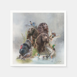 Guardanapo De Papel O Boykin Spaniel