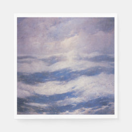 Guardanapo De Papel O céu e o oceano (por Emil Carlsen)