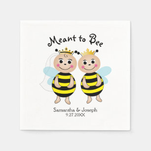 Guardanapo De Papel O Chá de panela de Bee Napkins