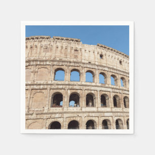 Guardanapo De Papel O Coliseu em Roma, Itália