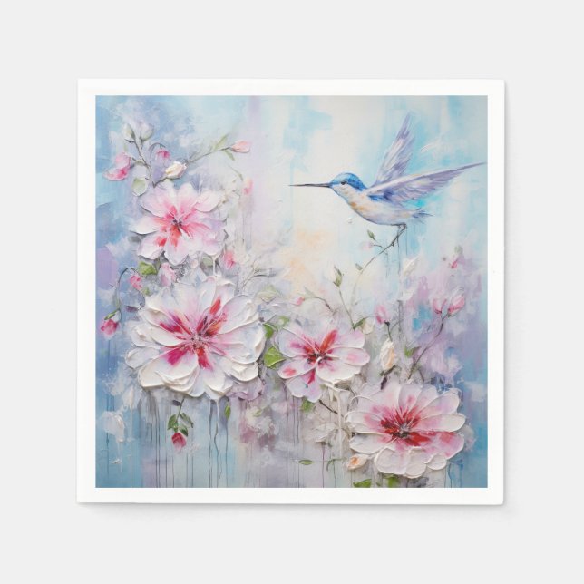 Guardanapo De Papel O Design Hummingbird Série 11 (Frente)