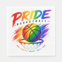 O Design Temático Arco-íris do Basquete Pride