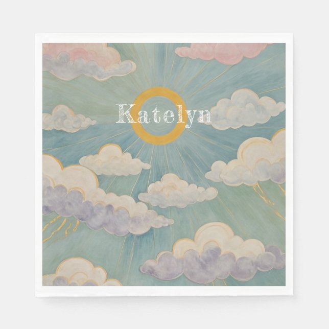 Guardanapo De Papel O Embarque de Daybreak é personalizado (Frente)