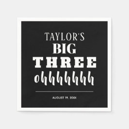 Guardanapo De Papel O grande partido aniversário de 30 anos