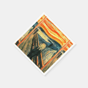 Guardanapo De Papel O gritar por Edvard Munch