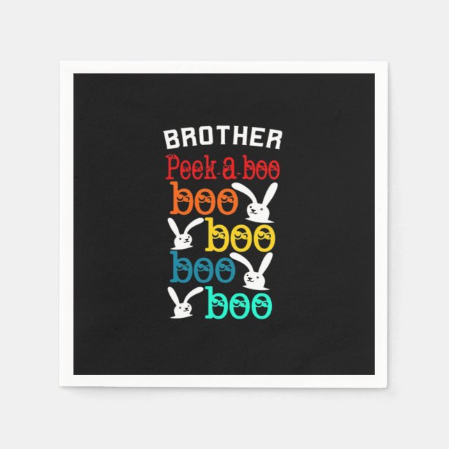 Guardanapo De Papel O Jogo Do Irmão Para Crianças Novamente Adultos (Frente)